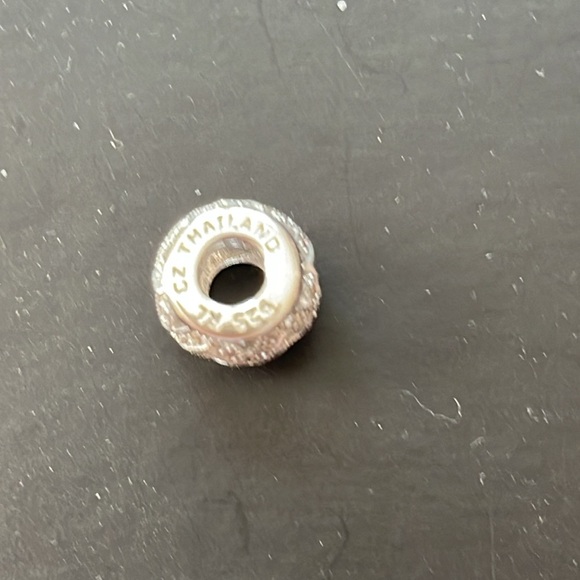 Charmed Memories woven bead with CZ stones compatible with Pandora - Picture 2 of 2